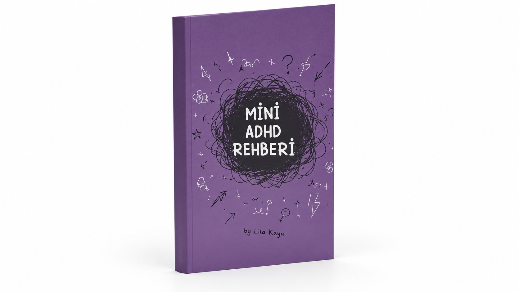Lila Kaya'nın mor kapaklı Mini ADHD Rehberi